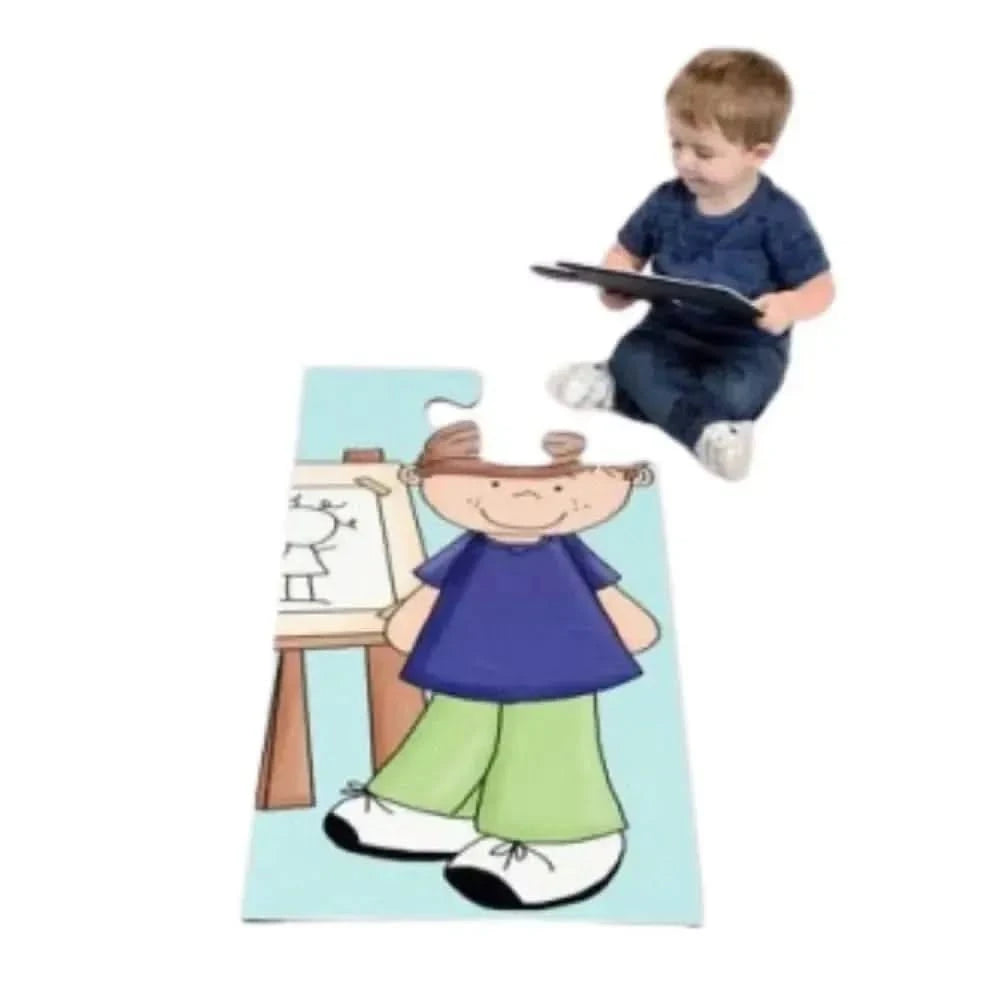Girl Jumbo Puzzle-Girl Jumbo Puzzle