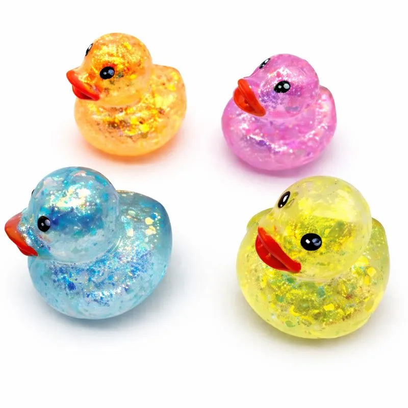 Glitter Duck Sugar Squishie-Glitter Duck Sugar Squishie