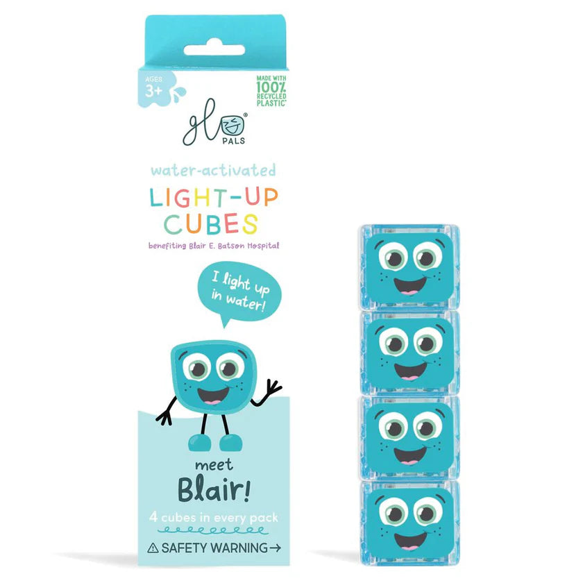 Glo Pals Light up Sensory Cubes - 4 Pack-Glo Pals Light up Sensory Cubes - 4 Pack