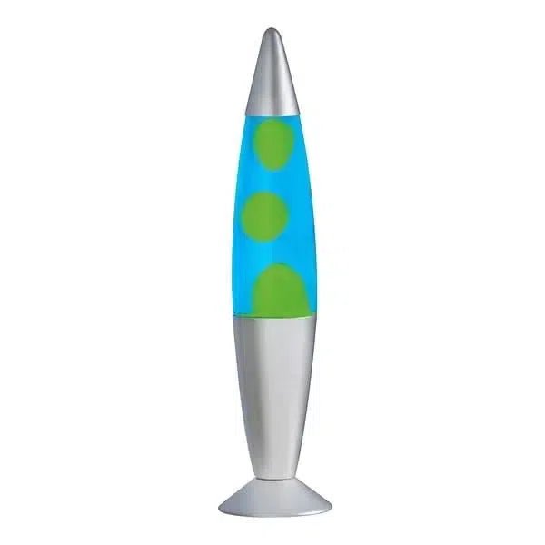 Global Gizmos Blue & Green Retro Lava Lamp-Global Gizmos Blue & Green Retro Lava Lamp