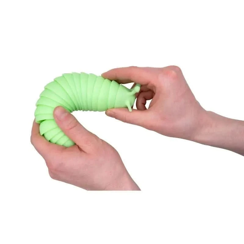 Glow in the Dark Fidget Slug-Glow in the Dark Fidget Slug