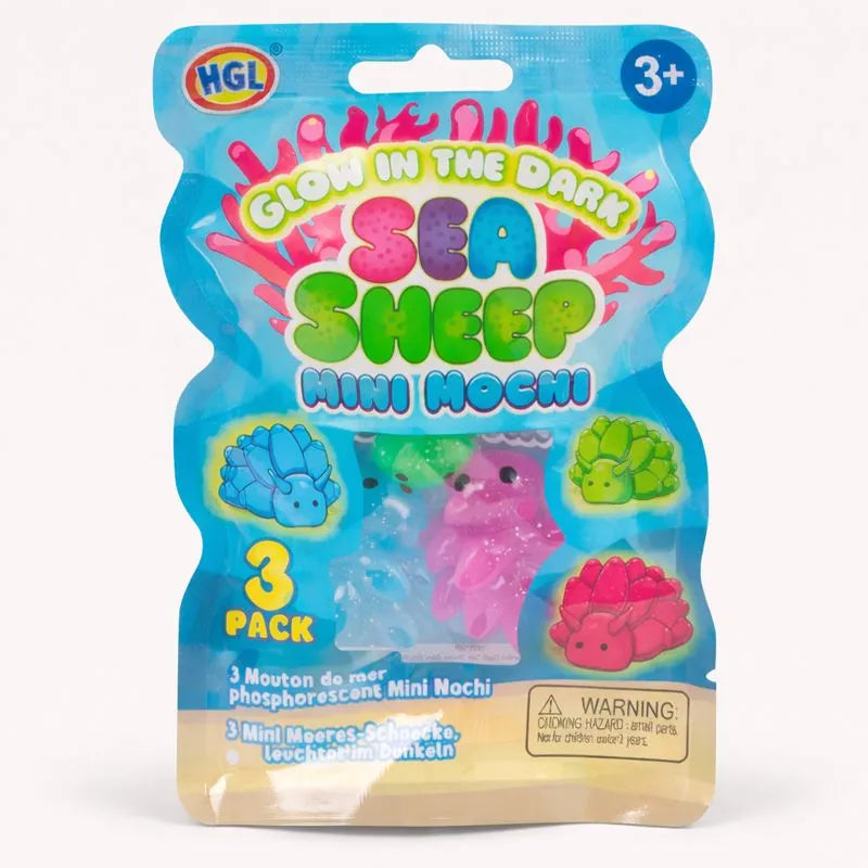 Glow In The Dark Sea Sheep Mini Mochis-Glow In The Dark Sea Sheep Mini Mochis