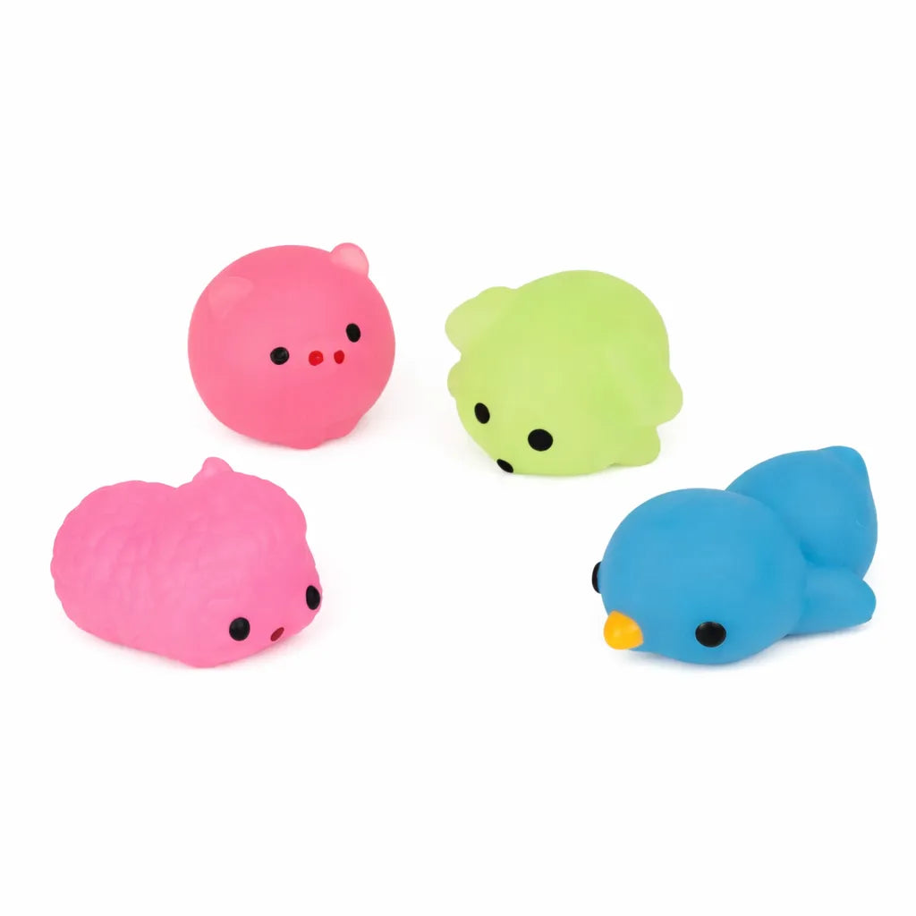Glow in the Dark Squish Meez-Glow in the Dark Squish Meez
