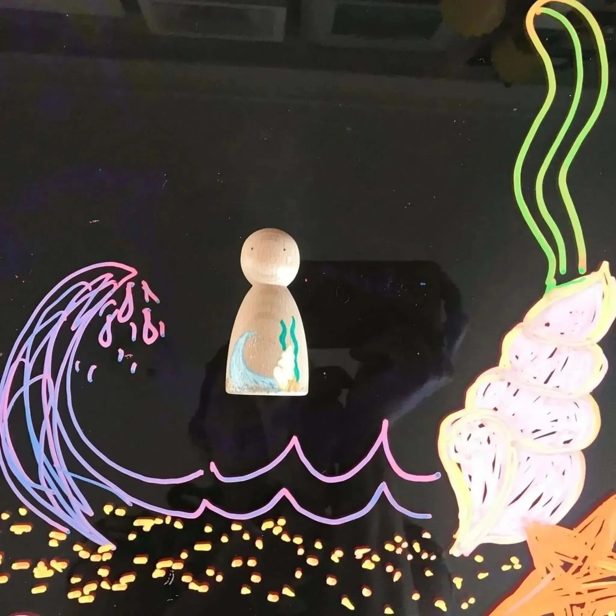 Glow Writer Panel 30 x 40cm-Glow Writer Panel 30 x 40cm