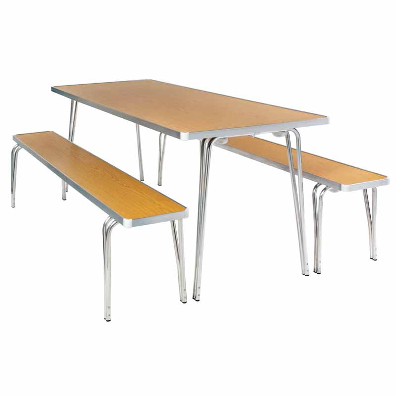 Gopak Economy Stacking Bench, descriptionDescription Gopak Economy Stacking Bench are designed to match with Gopak Economy Folding Tables, these lightweight stacking benches are strong, robust and portable. A popular choice for school dining, youth organisations and for occasional seating, our stacking benches offer a simple alternative to traditional chairs, maximising seating capacity. An economical solution to save time in set up and clearance as well as requiring less storage space than conventional sea