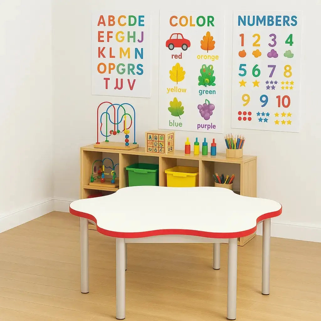 Gopak Enviro Early Years Daisy Shaped Table-Gopak Enviro Early Years Daisy Shaped Table