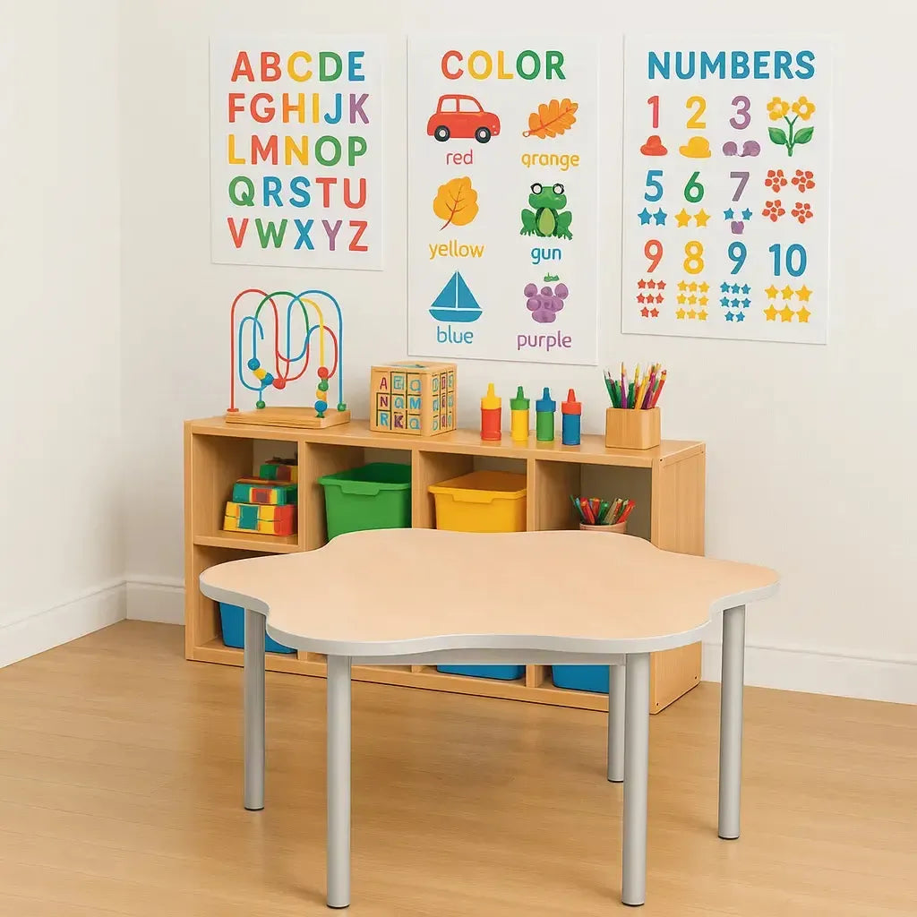 Gopak Enviro Early Years Daisy Shaped Table-Gopak Enviro Early Years Daisy Shaped Table