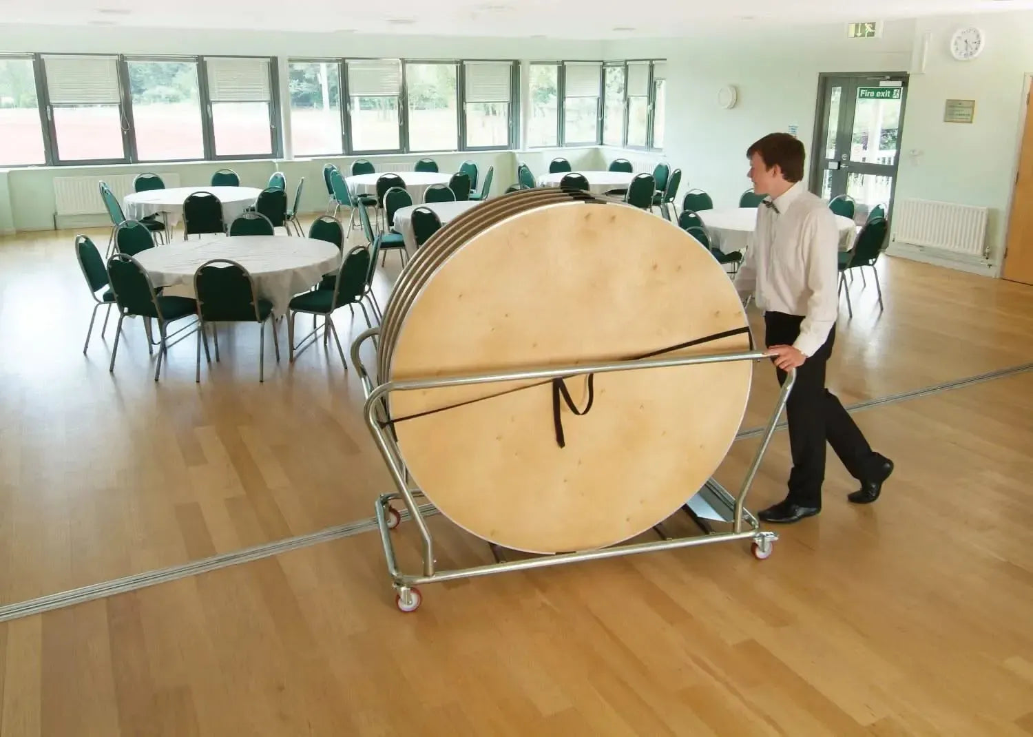 Gopak Round Folding Table - 1520mm-Gopak Round Folding Table - 1520mm