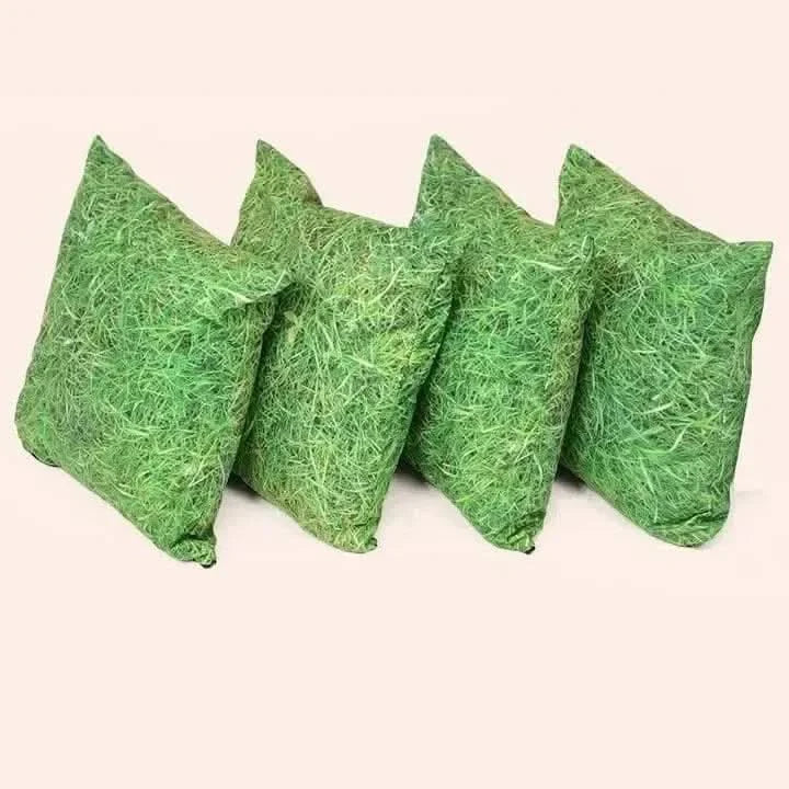 Grass Scatter Cushions Set Of 4-Grass Scatter Cushions Set Of 4