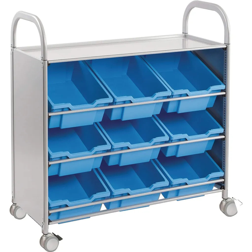 Gratnells Callero Storage 9 Slanted Trays-Gratnells Callero Storage 9 Slanted Trays