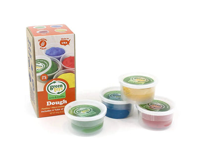 Green Toys Dough 4 Pack Activity Set-Green Toys Dough 4 Pack Activity Set