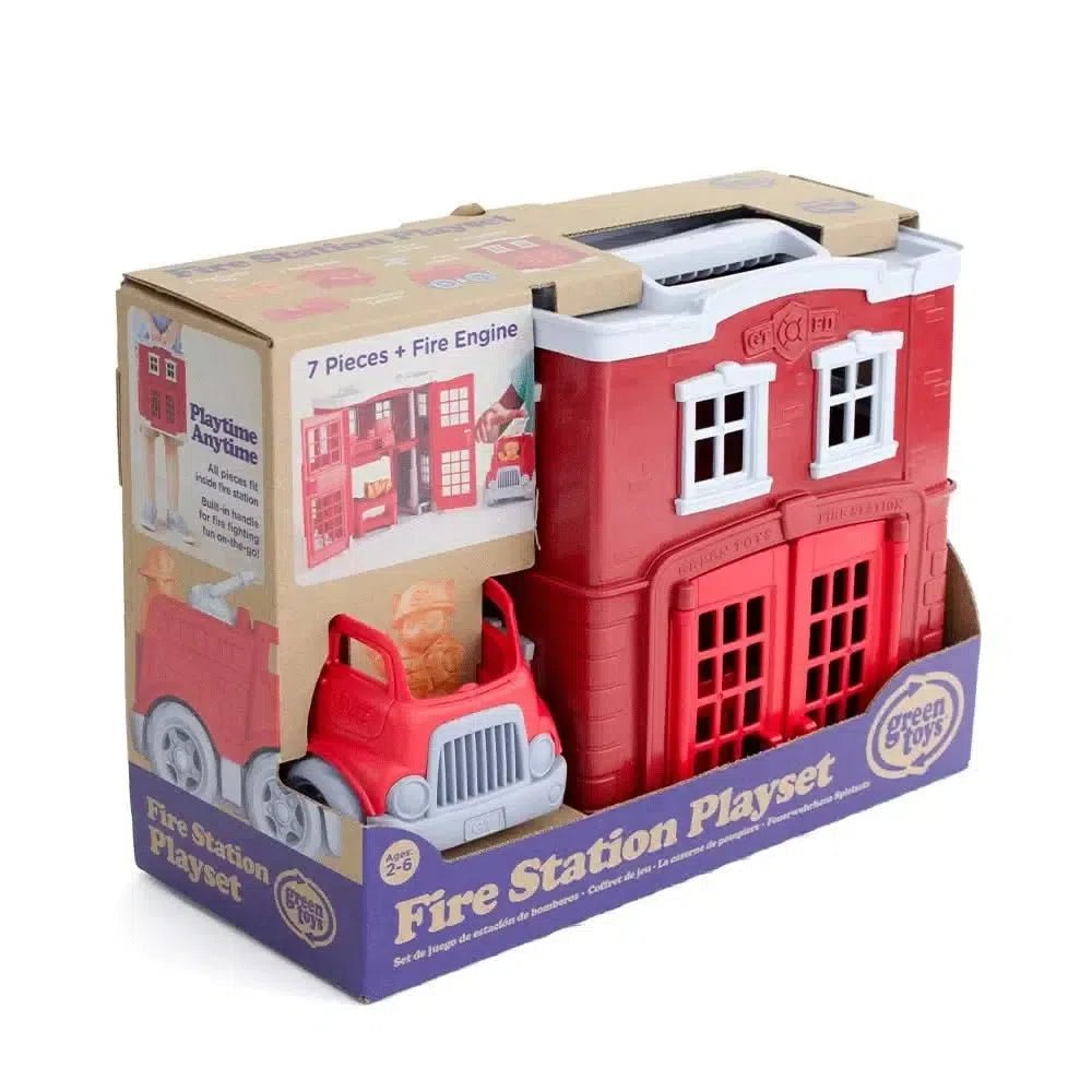 Green Toys Fire Station-Green Toys Fire Station
