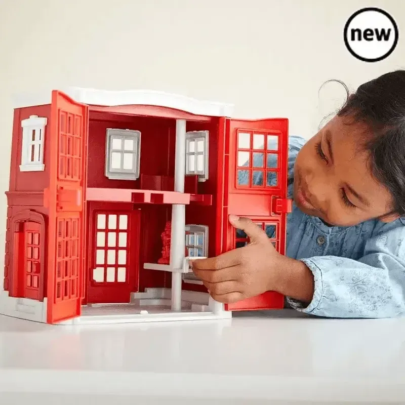 Green Toys Fire Station-Green Toys Fire Station