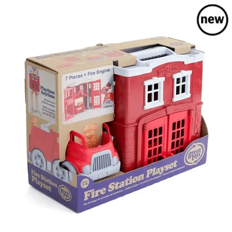 Green Toys Fire Station-Green Toys Fire Station
