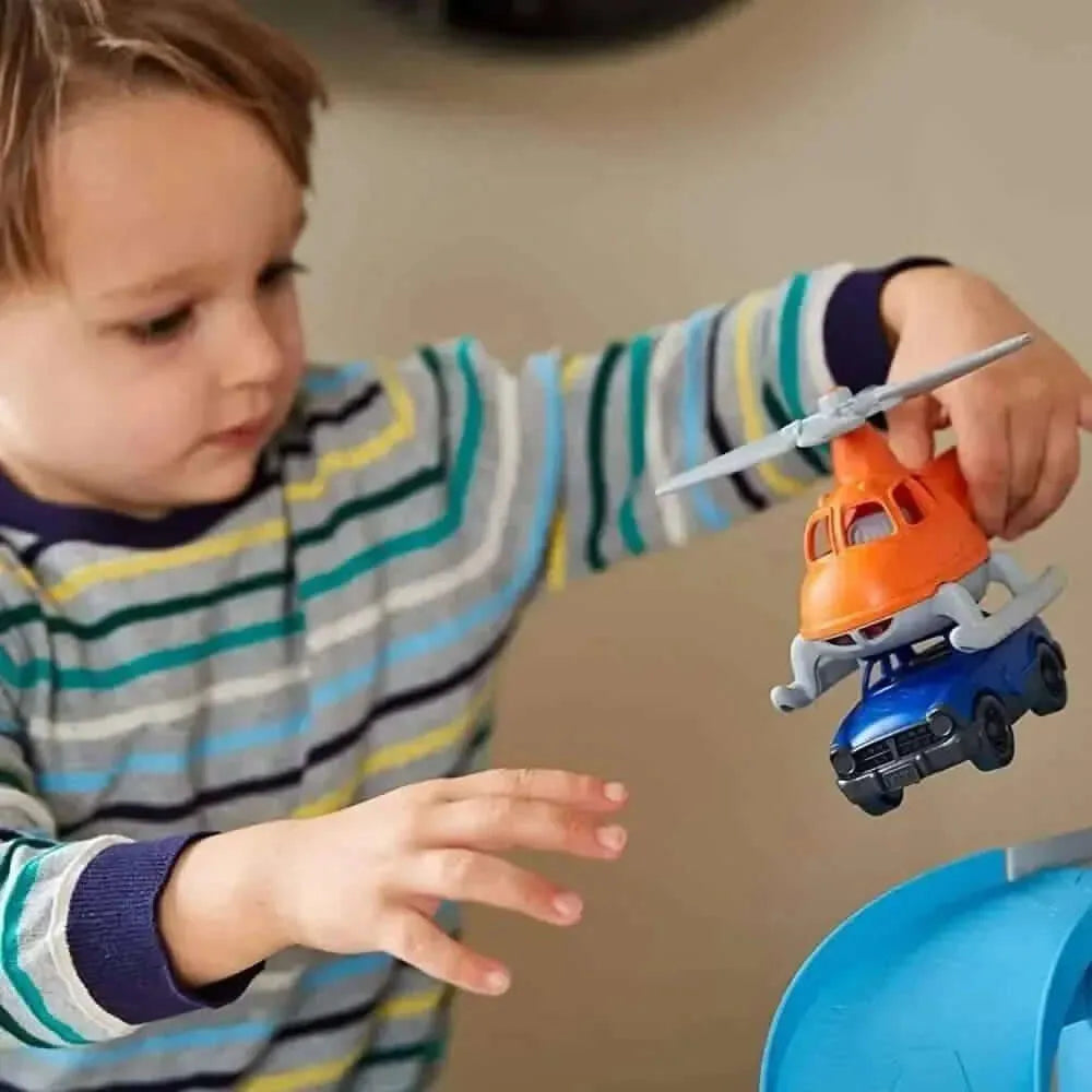 Green Toys Parking Garage-Green Toys Parking Garage