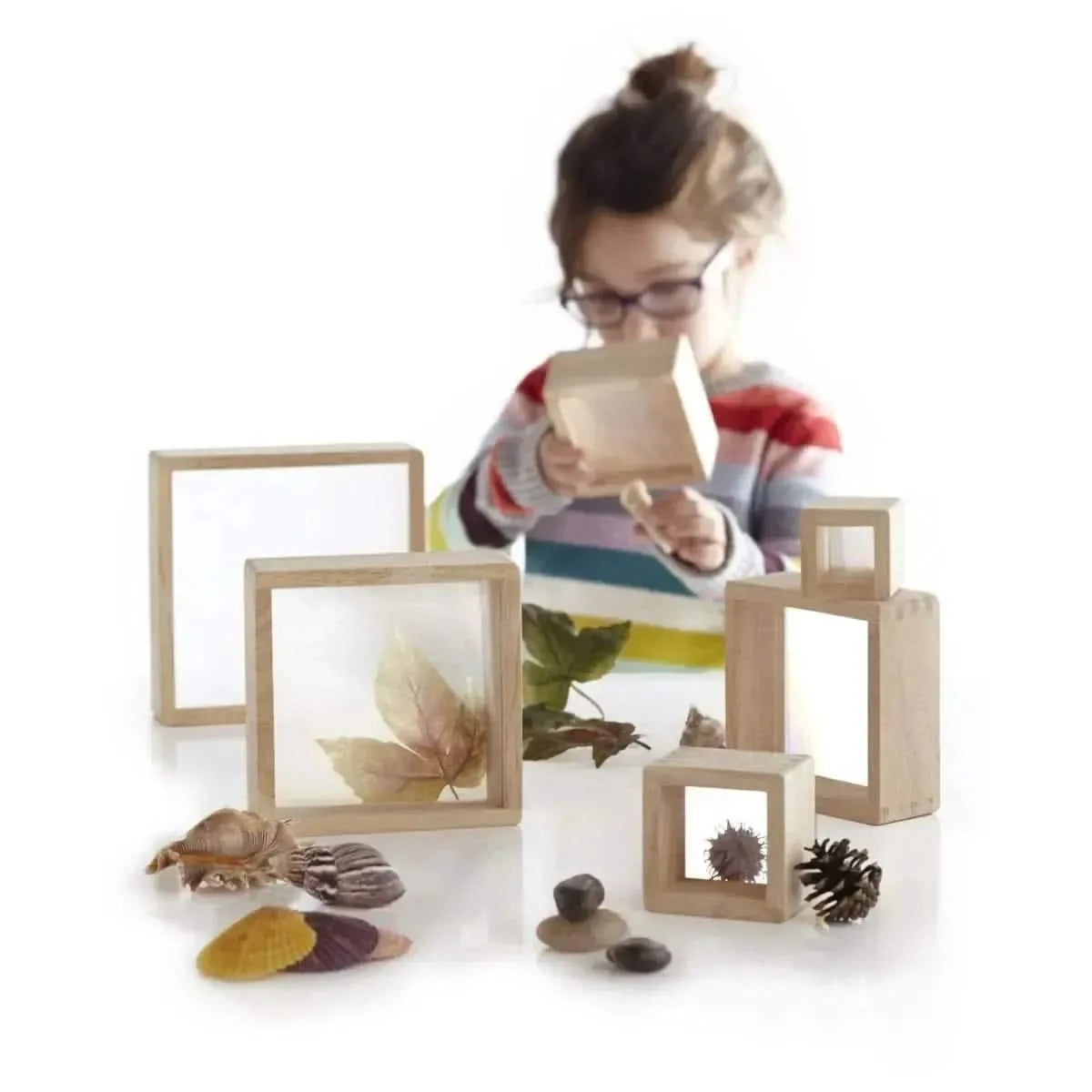 Guidecraft Magnification Blocks-Guidecraft Magnification Blocks