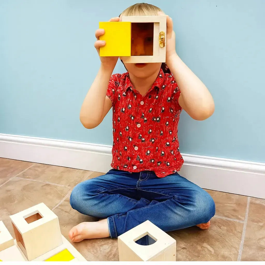 Guidecraft Peekaboo Lock Boxes-Guidecraft Peekaboo Lock Boxes