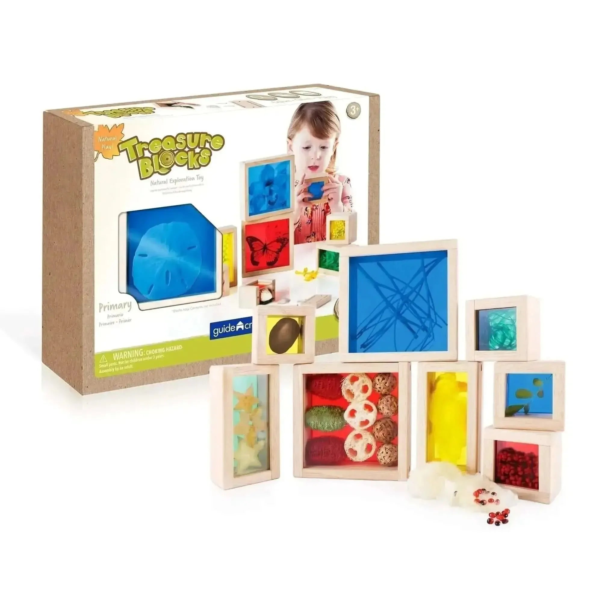Guidecraft Treasure Blocks Primary-Guidecraft Treasure Blocks Primary