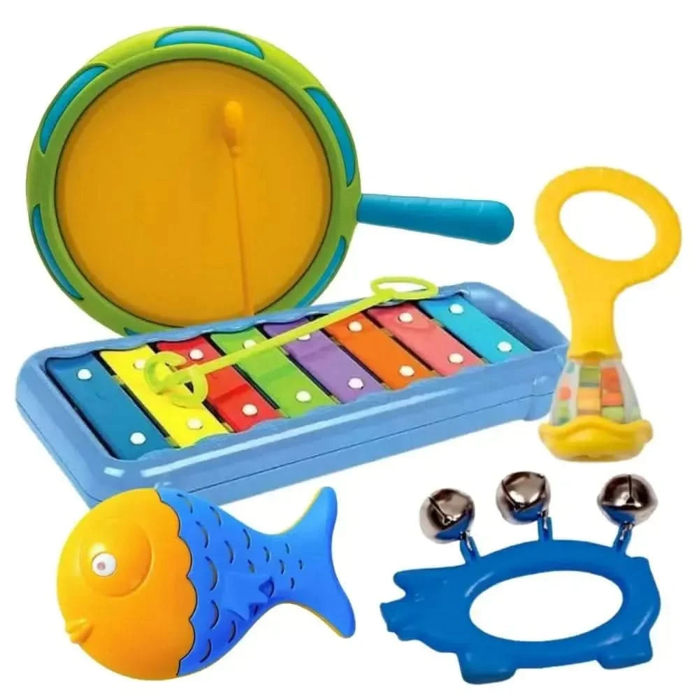 Halilit Toddler Music Orchestra Gift Set-Halilit Toddler Music Orchestra Gift Set