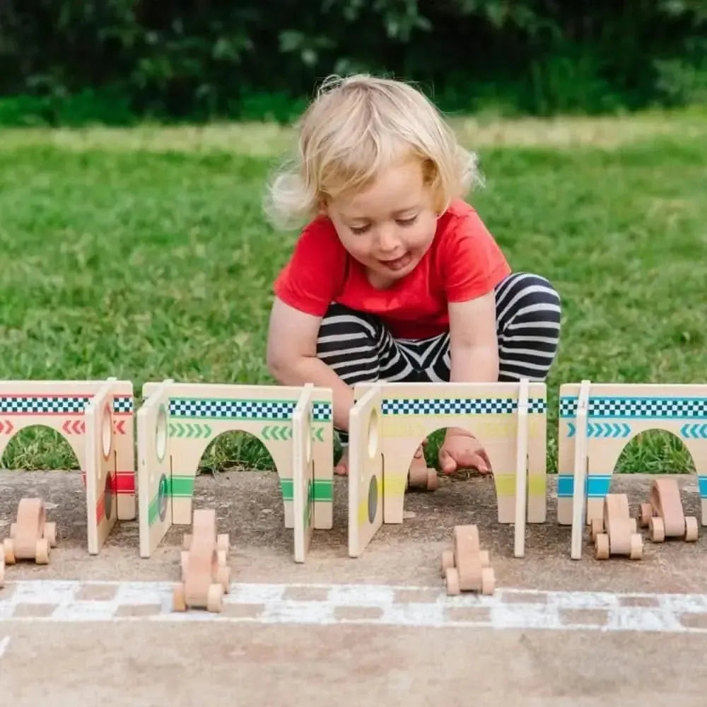 Happy Architect Raceway With Cars-Happy Architect Raceway With Cars