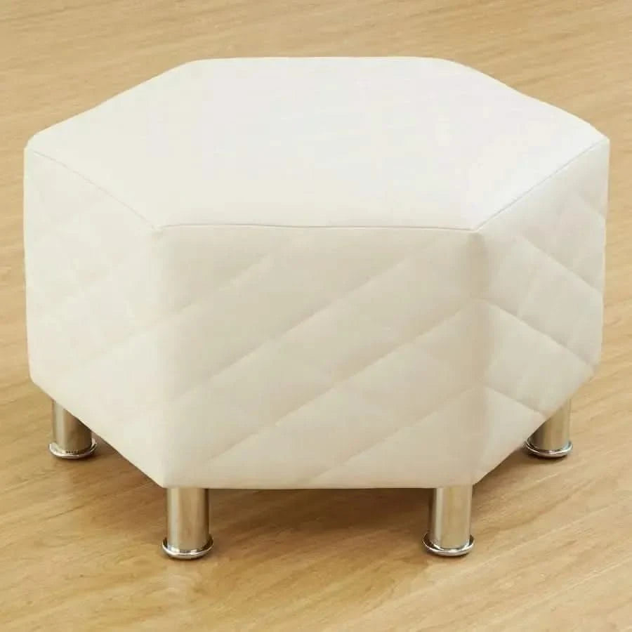 Hexagonal Quilted Seating Set of 4-Hexagonal Quilted Seating Set of 4