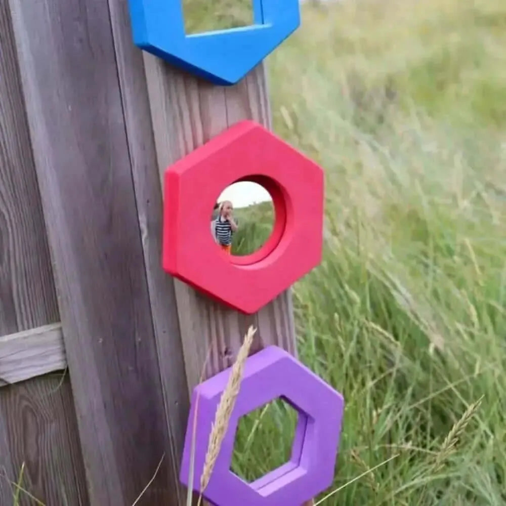 Hexagonal Softie Mirror Set-Hexagonal Softie Mirror Set