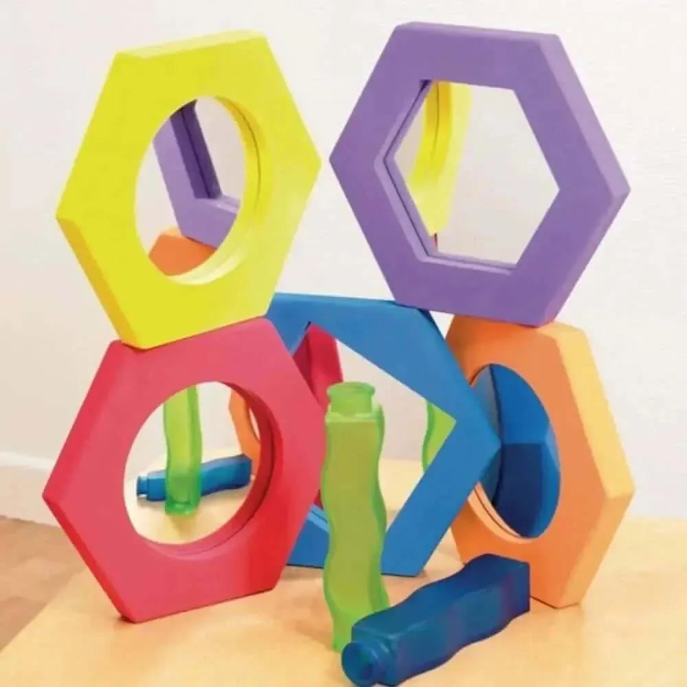 Hexagonal Softie Mirror Set-Hexagonal Softie Mirror Set