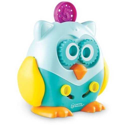 Hoot the Fine Motor Owl, Discover Hoot the Fine Motor Owl! Use the coloured coin counters with different functions on the owl, helping children learn strength, hand-eye coordination, grip and scissor skills through five fun hands-on activities. Hoot Hoot! Whoooooo's that adorable owl? It's Hoot the Fine Motor Owl, a wise addition to the collection of fine motor toys for toddlers! Inspired by our bestselling Spike the Fine Motor Hedgehog. Hoot is here to help kids prepare for preschool success with four fun 