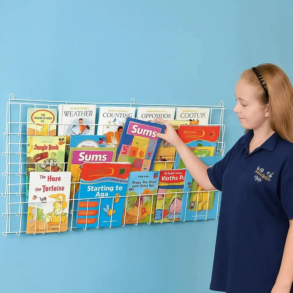 Horizontal Wall Book Rack-Horizontal Wall Book Rack