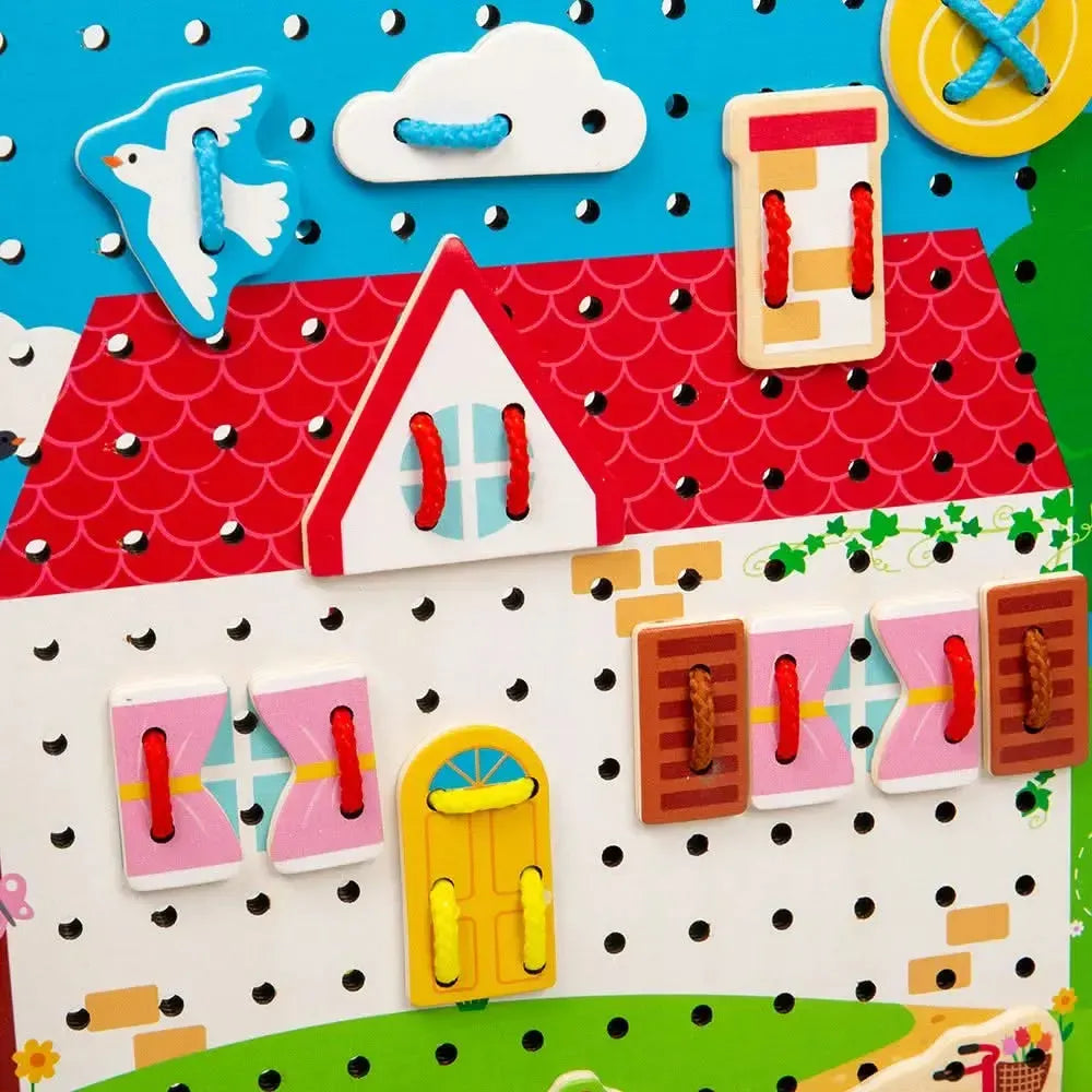 House Lace-A-Shape-House Lace-A-Shape