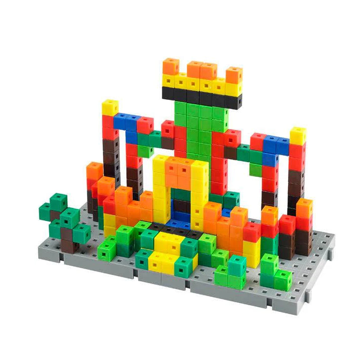 Interlocking Cubes Jar - Pk400-Interlocking Cubes Jar - Pk400