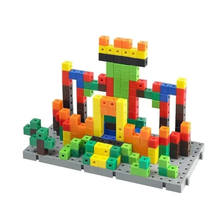 Interlocking Cubes Jar - Pk400-Interlocking Cubes Jar - Pk400