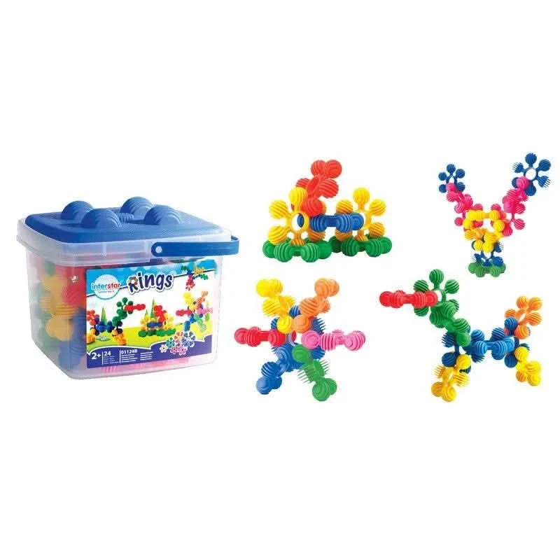 Interstar Rings 24 Pieces-Interstar Rings 24 Pieces