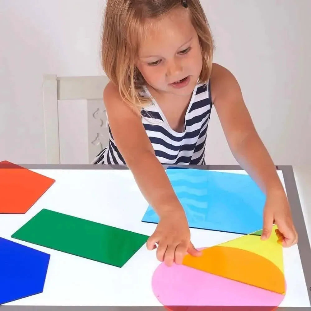 Jumbo Colour Mixing Shapes-Jumbo Colour Mixing Shapes