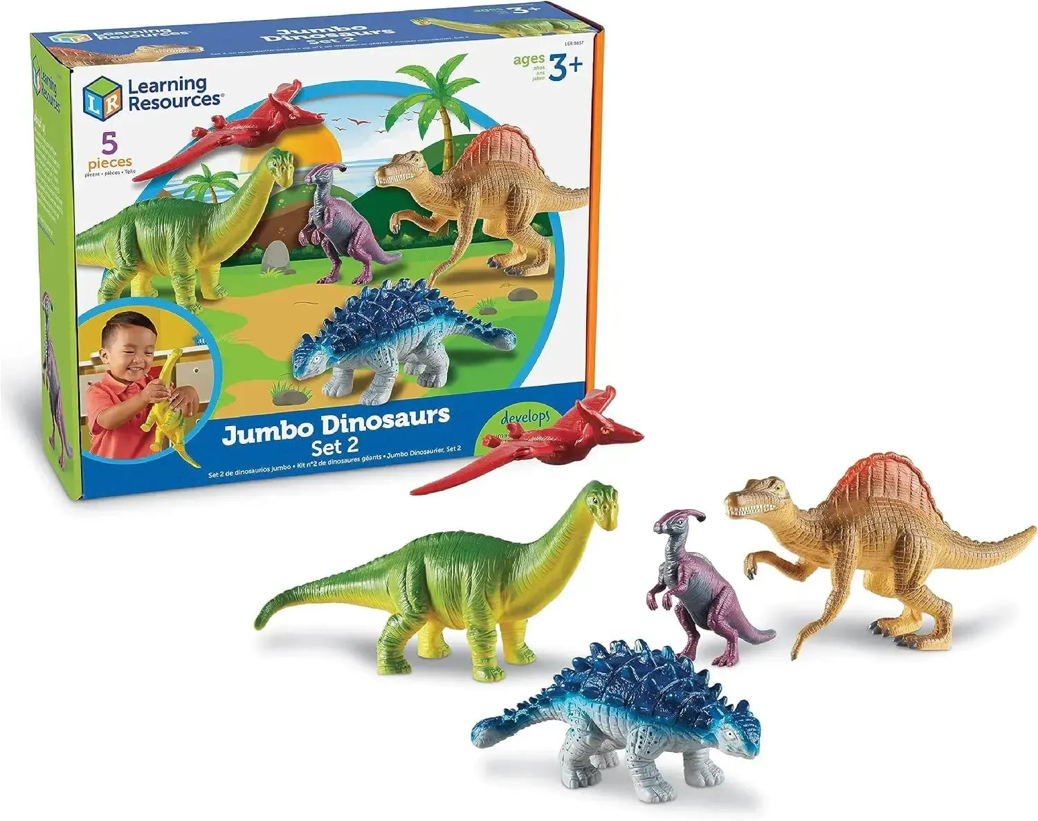Jumbo Dinosaurs Set 2-Jumbo Dinosaurs Set 2