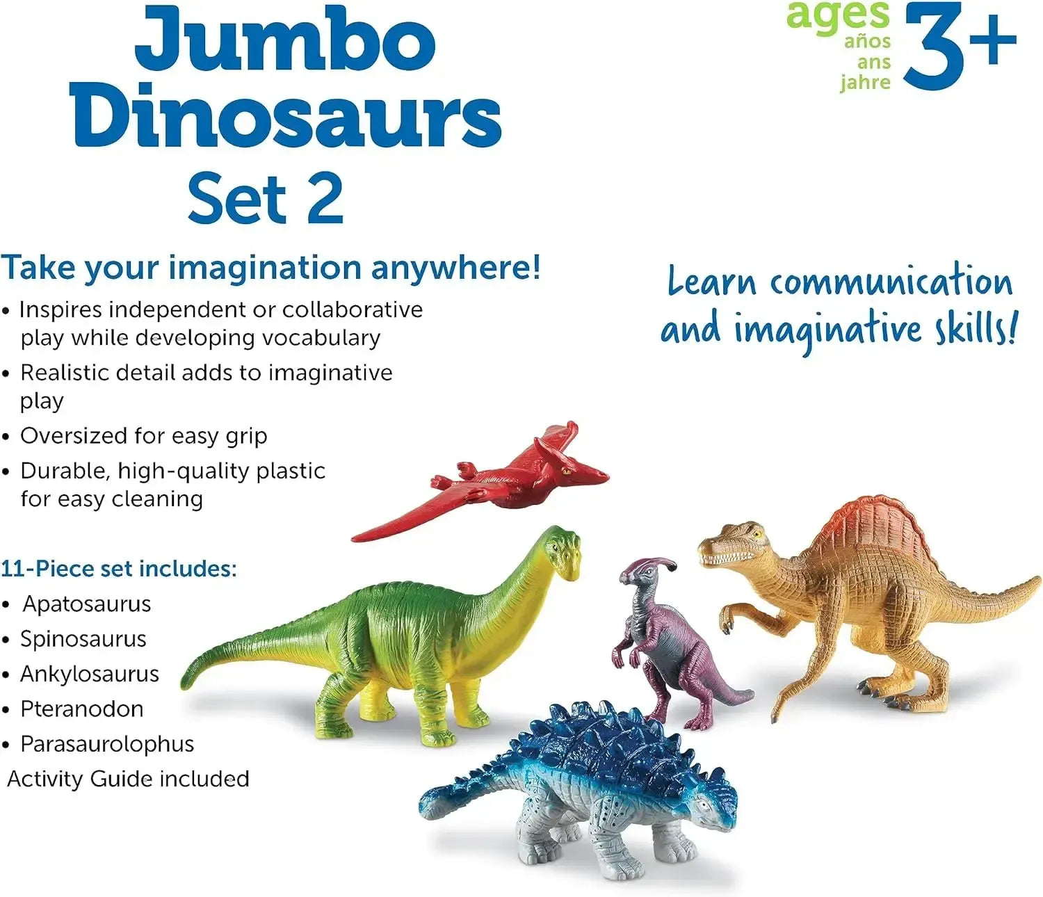 Jumbo Dinosaurs Set 2-Jumbo Dinosaurs Set 2