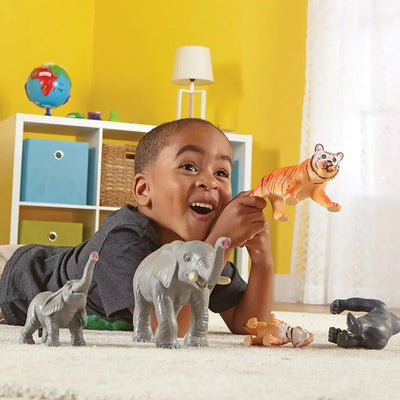 Jumbo Jungle Animals Mommas & Babies-Jumbo Jungle Animals Mommas & Babies