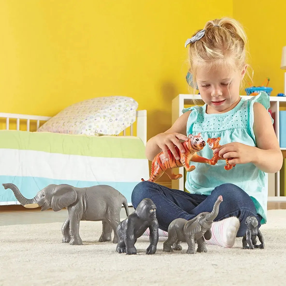 Jumbo Jungle Animals Mommas & Babies-Jumbo Jungle Animals Mommas & Babies