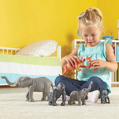 Jumbo Jungle Animals Mommas & Babies-Jumbo Jungle Animals Mommas & Babies