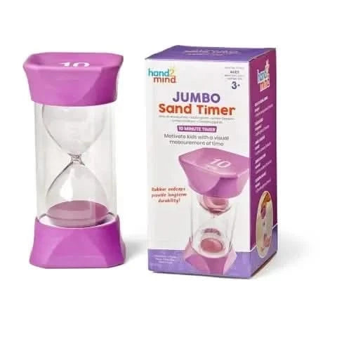Jumbo Sand Timers 10-Minutes-Jumbo Sand Timers 10-Minutes