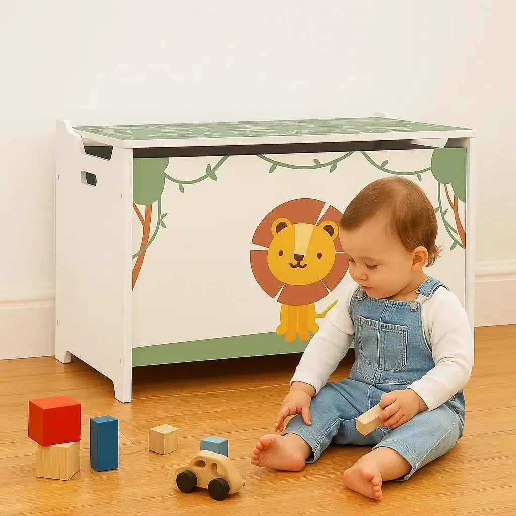 Jungle Toy Chest-Jungle Toy Chest