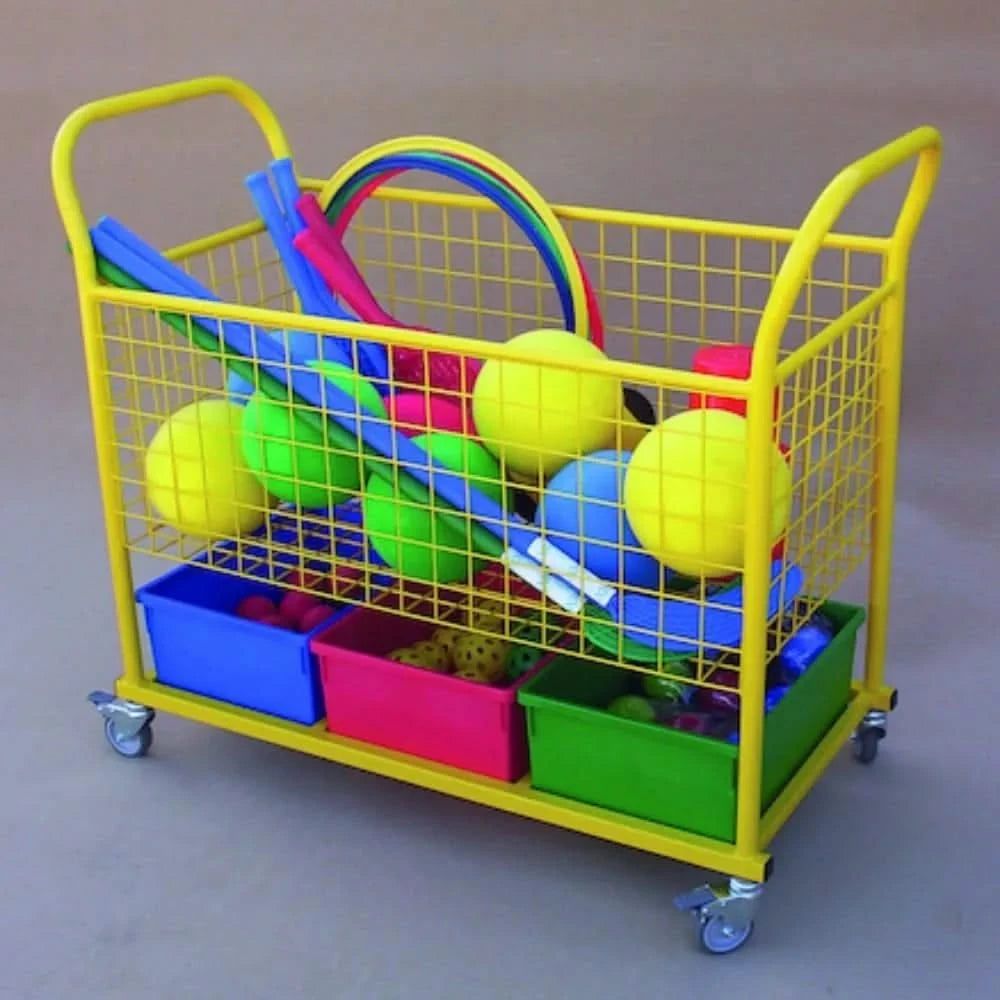 Junior Deluxe Trolley Yellow-Junior Deluxe Trolley Yellow