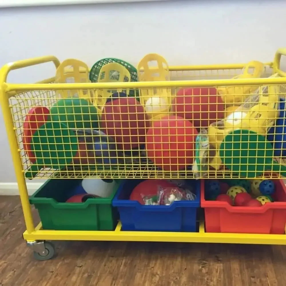 Junior Deluxe Trolley Yellow-Junior Deluxe Trolley Yellow