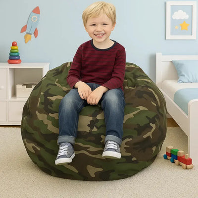 Kids Classic Beanbag Indoor Outdoor Camo-Kids Classic Beanbag Indoor Outdoor Camo