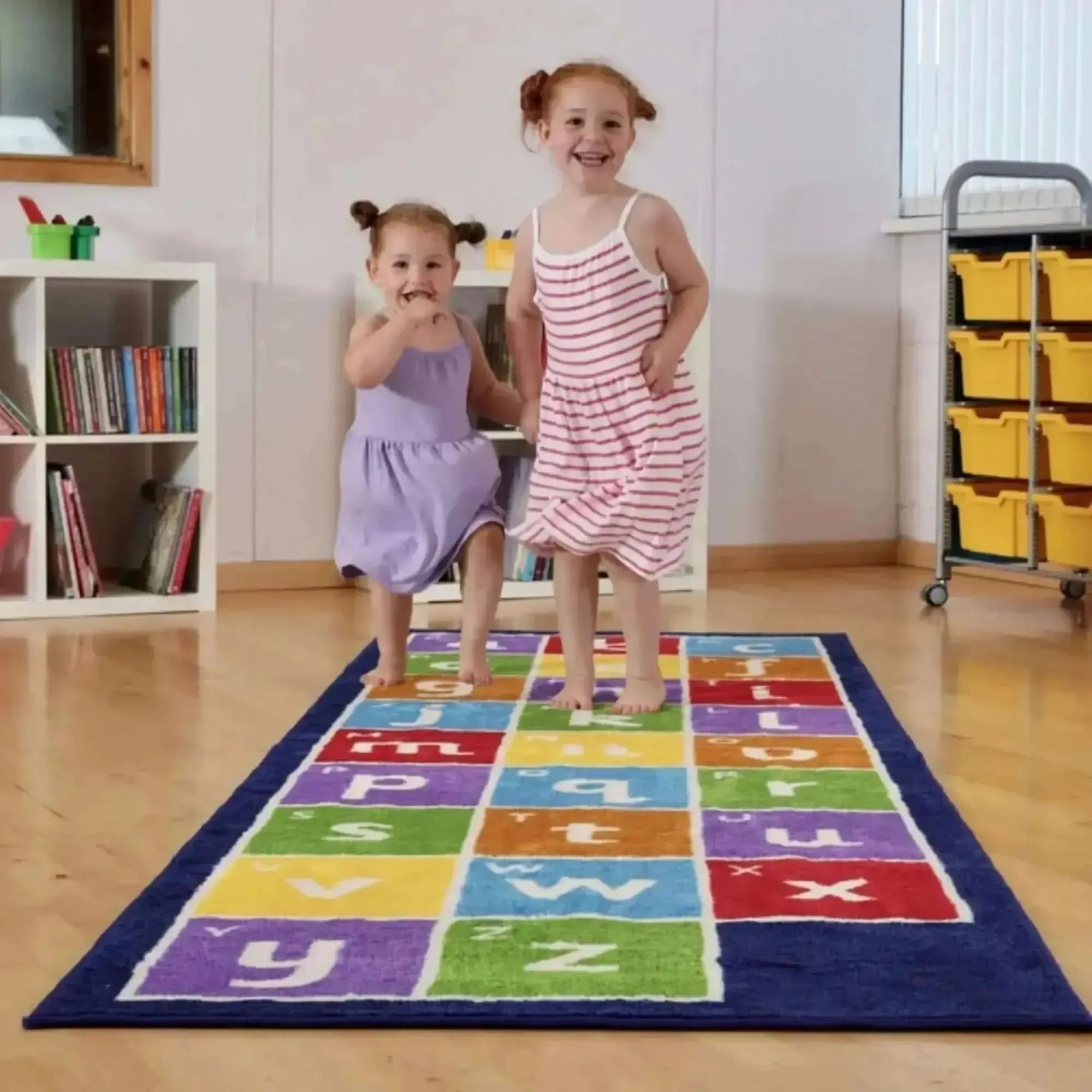 Kinder Alphabet Runner Carpet 3 X 1 Metre-Kinder Alphabet Runner Carpet 3 X 1 Metre