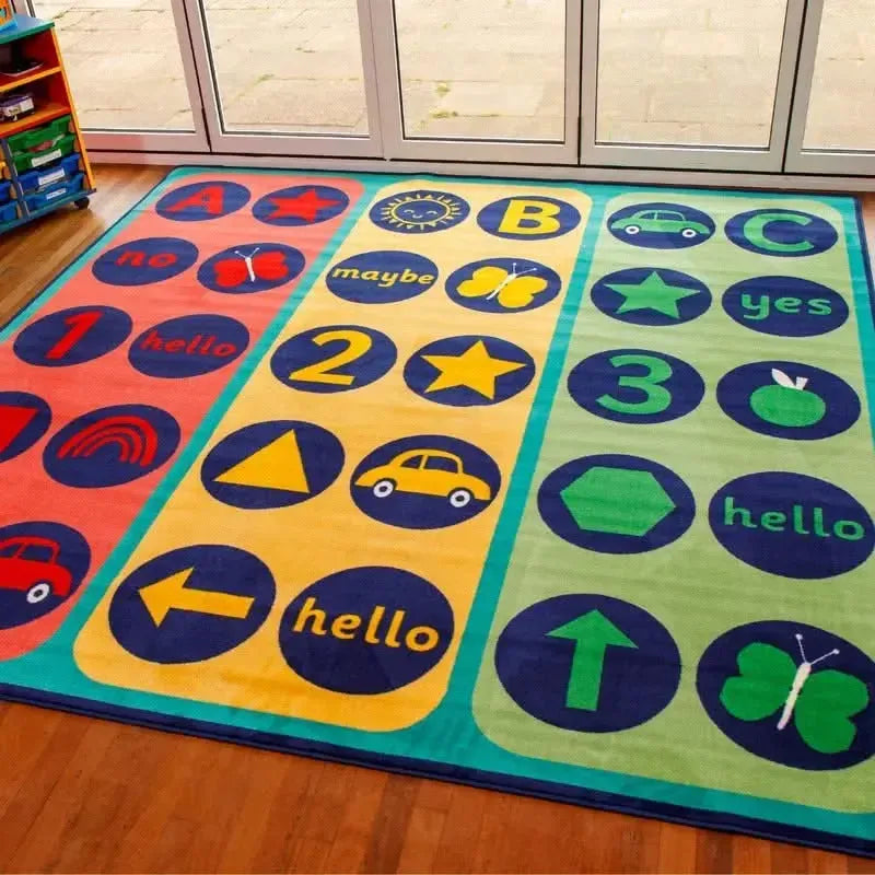 Kinder™ Yes, No, Maybe Placement Carpet-Kinder™ Yes, No, Maybe Placement Carpet