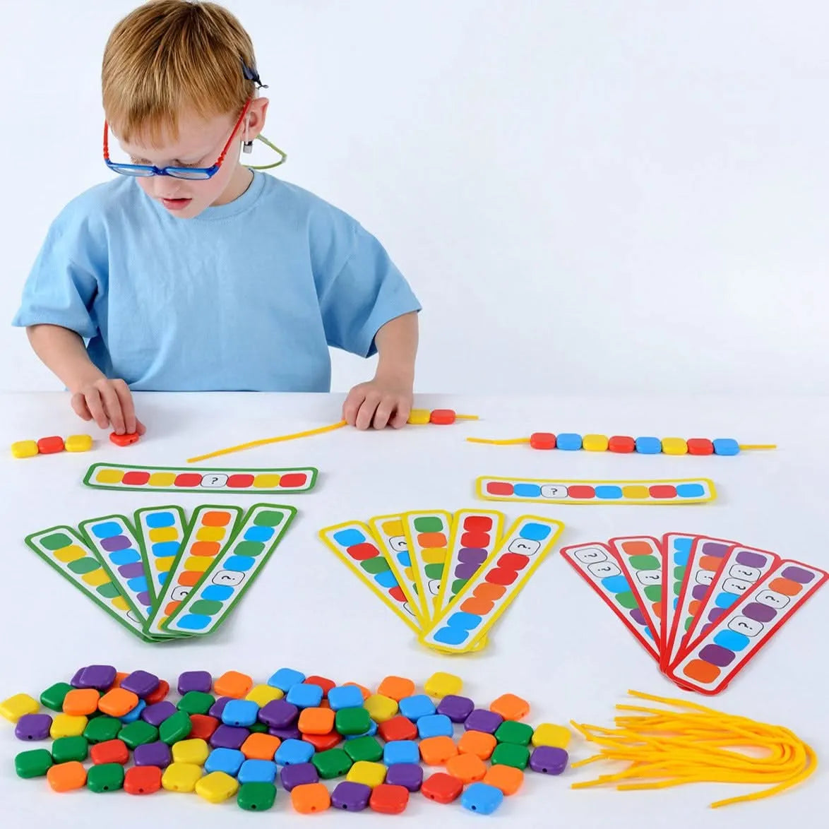 Lacing Colour Sequence Beads-Lacing Colour Sequence Beads