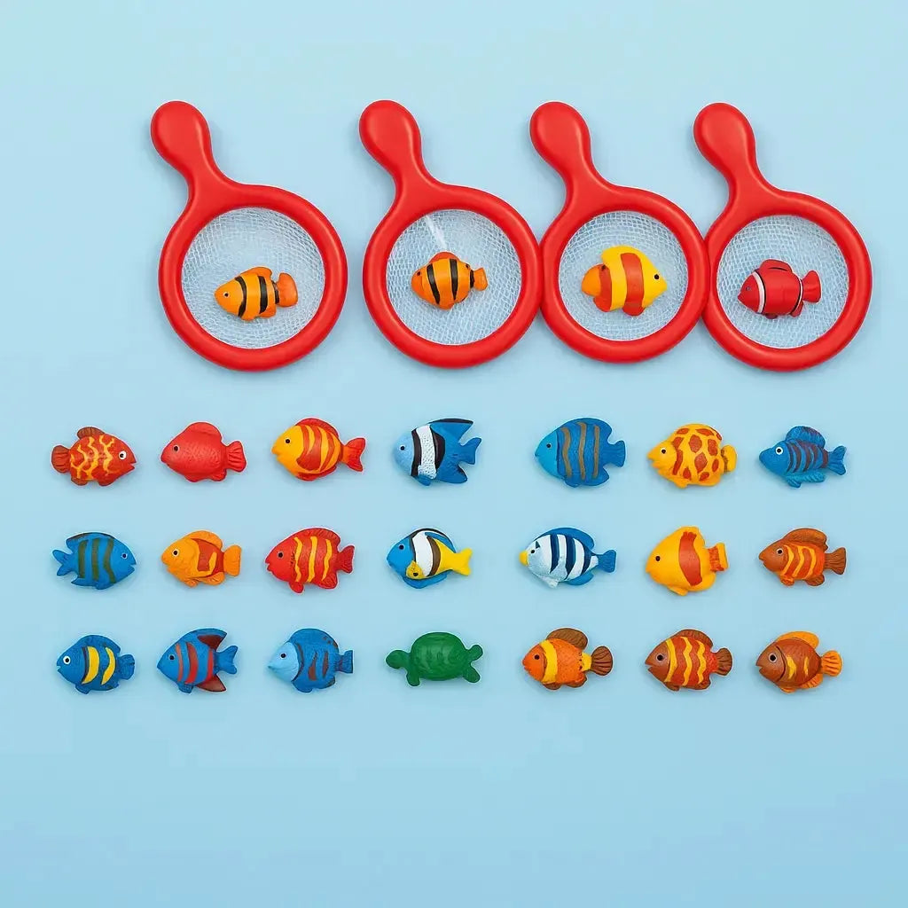 Lakeshore Scoop and Sort Fishing Set-Lakeshore Scoop and Sort Fishing Set