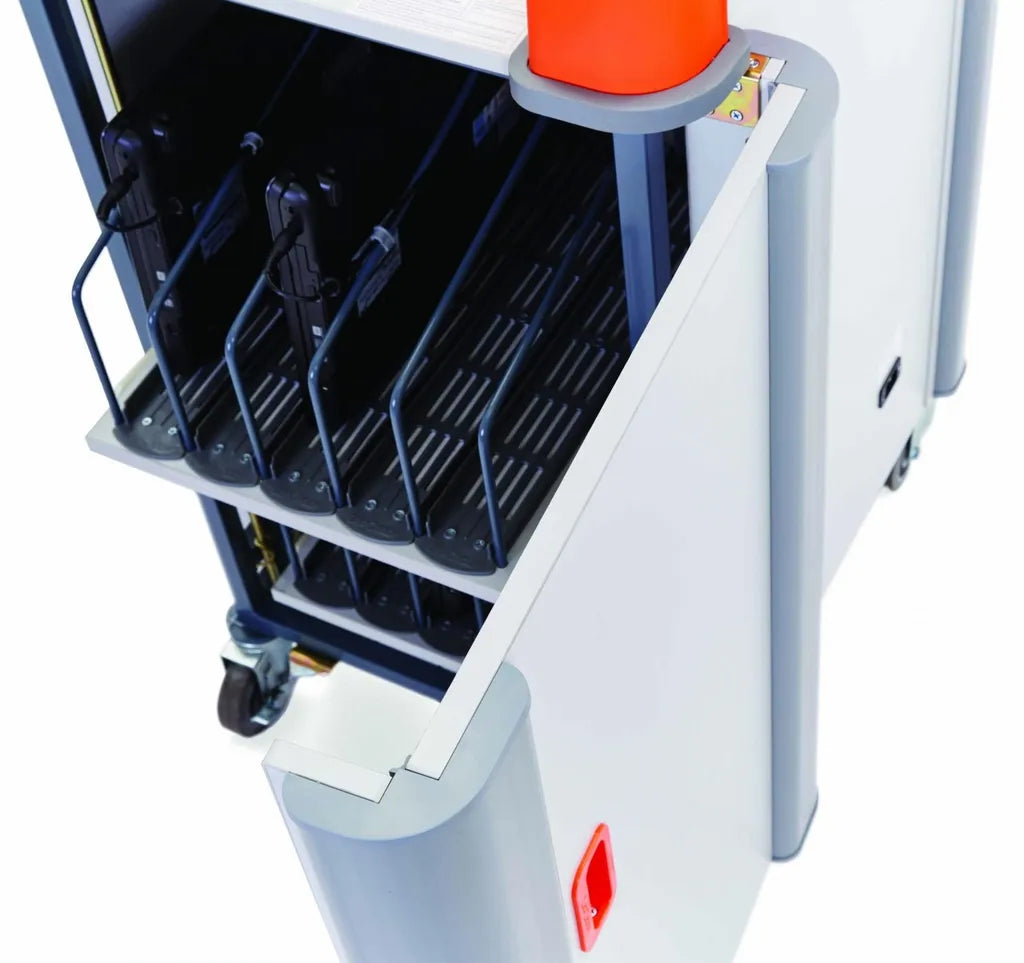 LapCabby 16v Charging Trolley for 16 Laptops/Chromebooks-LapCabby 16v Charging Trolley for 16 Laptops/Chromebooks