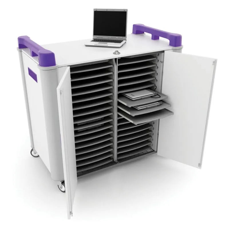 LapCabby 32H Charging Trolley for 32 Laptops/Chromebooks-LapCabby 32H Charging Trolley for 32 Laptops/Chromebooks
